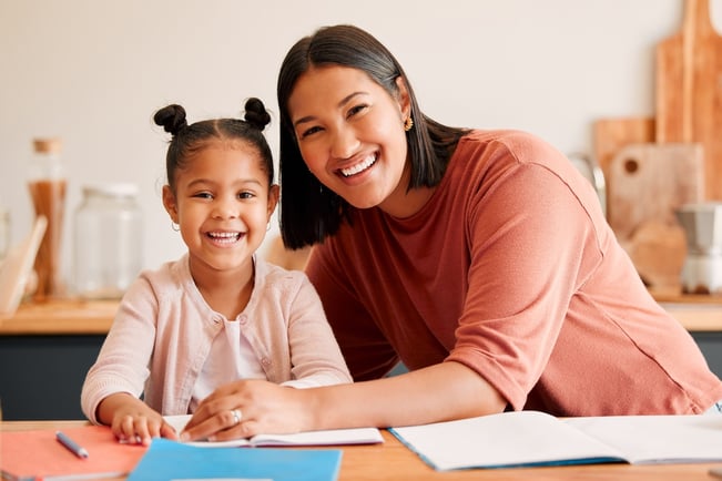 student-parent-spanish-class