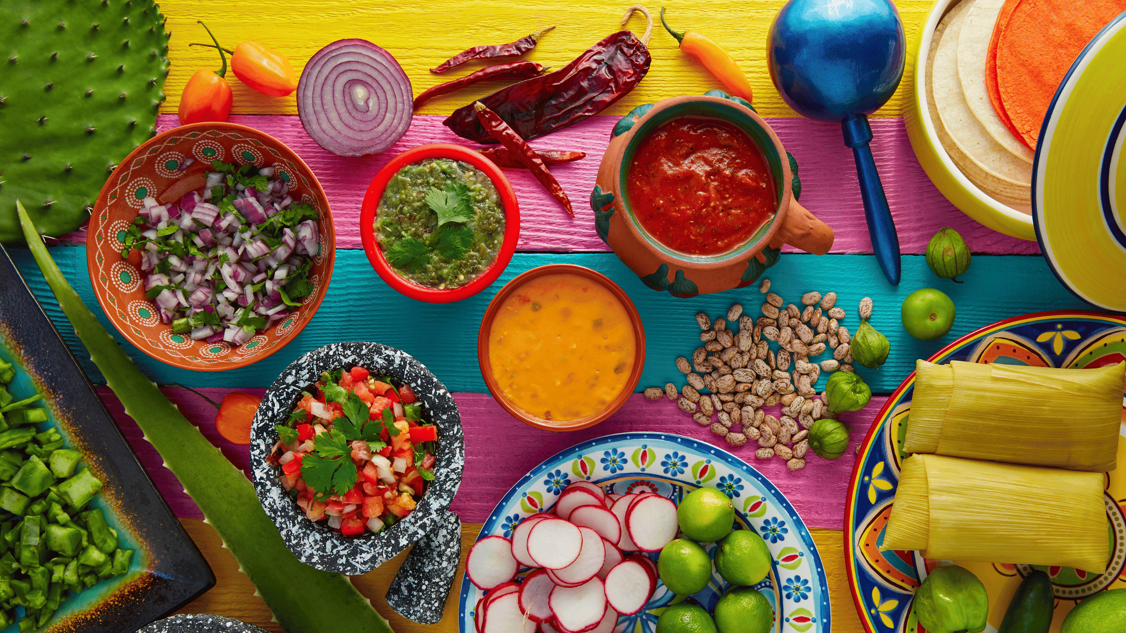 Traditional mexican foods